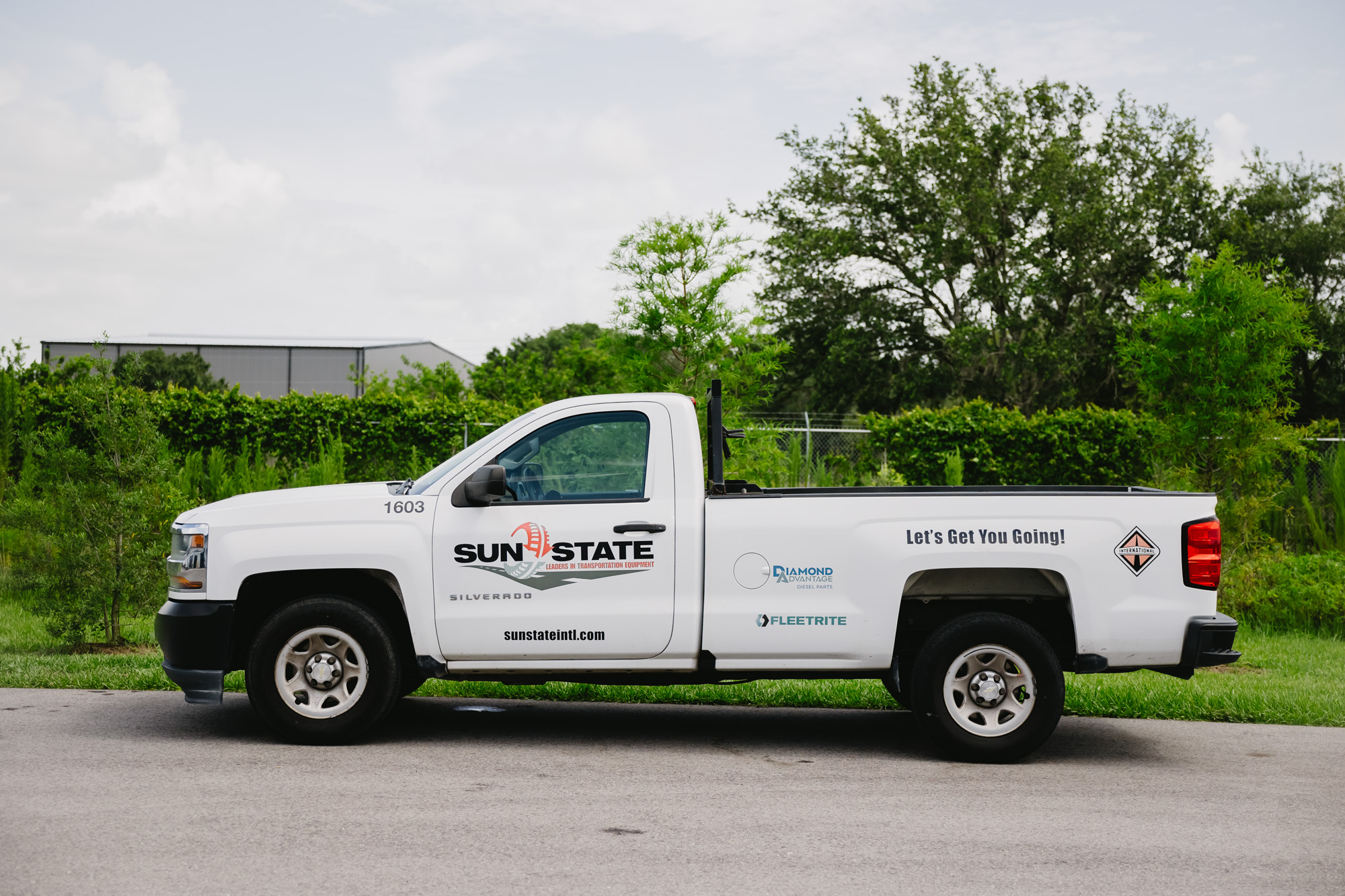 A Sun State mobile service truck 