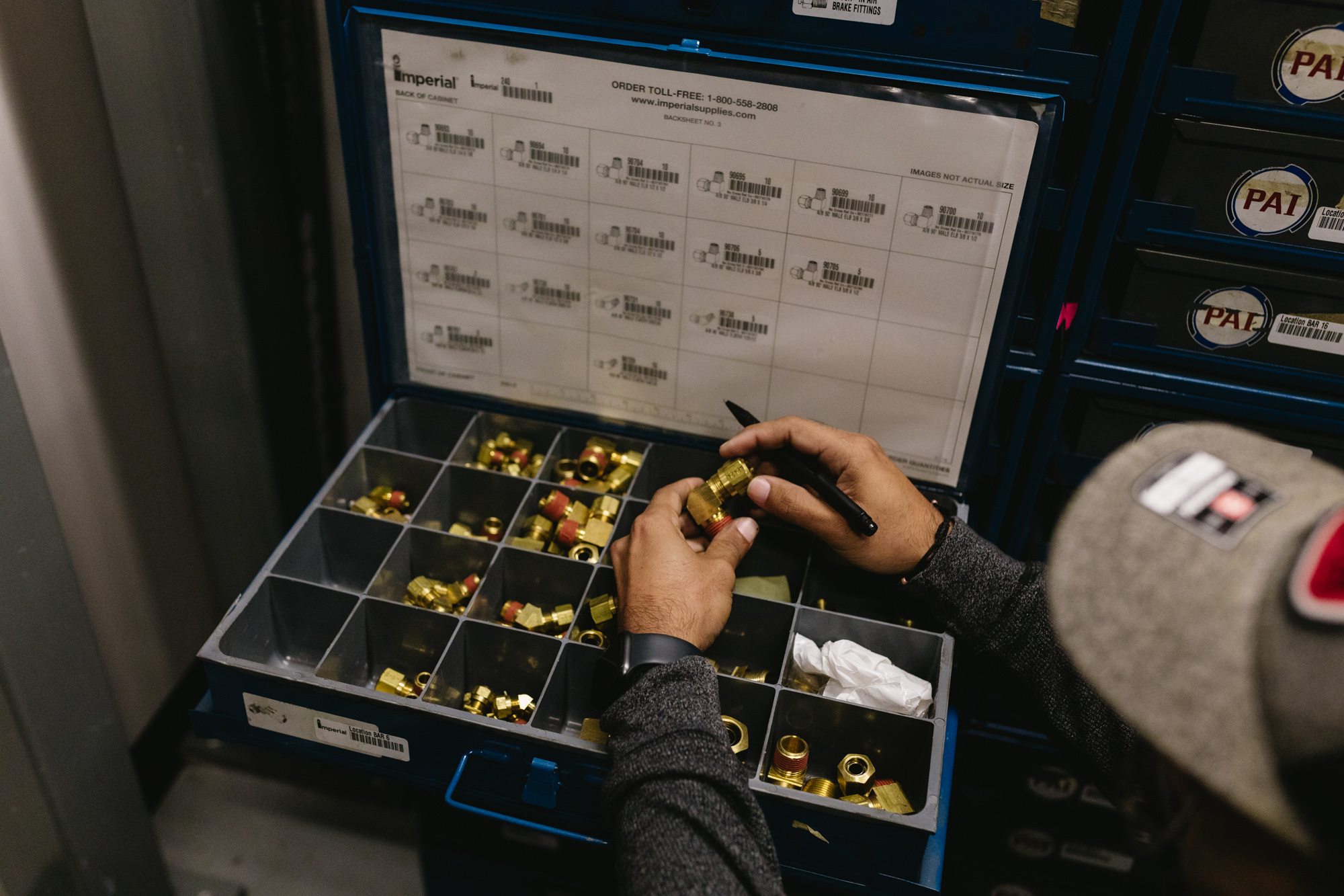 The Sun State parts counter — photograph to be supplied