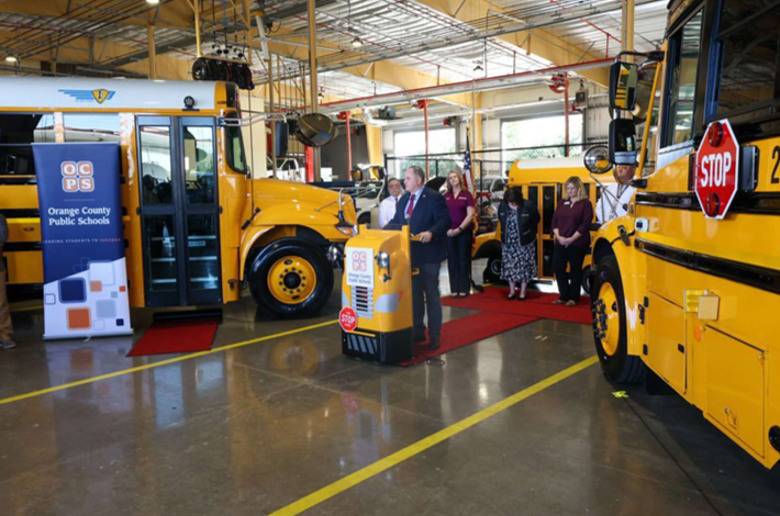OCPS Schools Debut Florida's First Electric School Buses — Sun State International press coverage